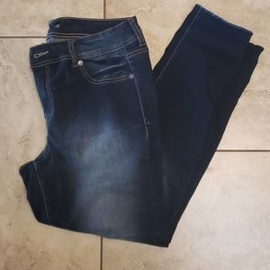 Dark blue skinny jeans